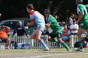 De La Salle Vs Gymea Gorilla's 2nd Semi Final action (Photo : ourfooty media) 