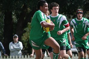 De La Salle Vs Gymea Gorilla's 2nd Semi Final action (Photo : ourfooty media) 