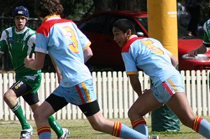 De La Salle Vs Gymea Gorilla's 2nd Semi Final action (Photo : ourfooty media) 