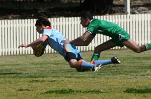 De La Salle Vs Gymea Gorilla's 2nd Semi Final action (Photo : ourfooty media) 