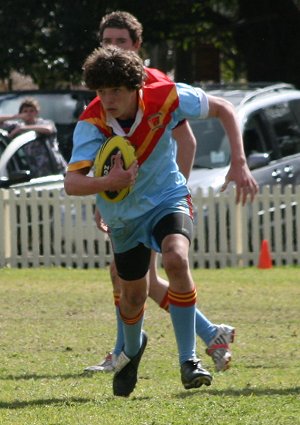 De La Salle Vs Gymea Gorilla's 2nd Semi Final action (Photo : ourfooty media) 