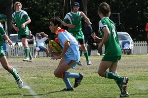 De La Salle Vs Gymea Gorilla's 2nd Semi Final action (Photo : ourfooty media) 