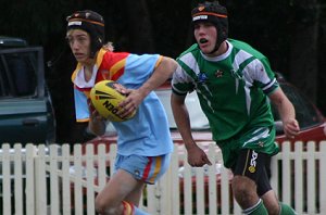 De La Salle Vs Gymea Gorilla's 2nd Semi Final action (Photo : ourfooty media) 