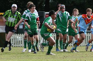 De La Salle Vs Gymea Gorilla's 2nd Semi Final action (Photo : ourfooty media) 