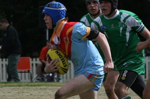 De La Salle Vs Gymea Gorilla's 2nd Semi Final action (Photo : ourfooty media) 