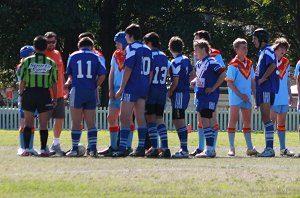 De La Salle Vs Bosco U 15B's 1st Semi Final action (Photo : ourfooty media) 