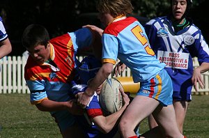 De La Salle Vs Bosco U 15B's 1st Semi Final action (Photo : ourfooty media) 