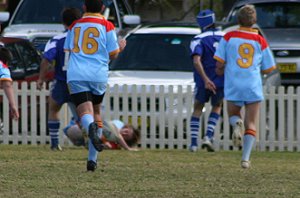 De La Salle Vs Bosco U 15B's 1st Semi Final action (Photo : ourfooty media) 