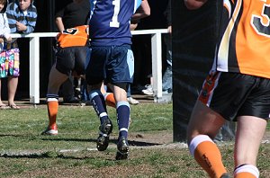 Aquinas Colts Vs Yarrawarra Tiger Under 17's 1st Semi Final Action (Photo's : ourfooty media)