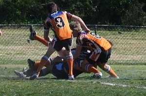 Aquinas Colts Vs Yarrawarra Tiger Under 17's 1st Semi Final Action (Photo's : ourfooty media)