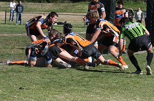 Aquinas Colts Vs Yarrawarra Tiger Under 17's 1st Semi Final Action (Photo's : ourfooty media)