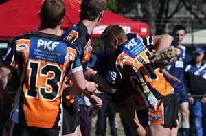 Aquinas Colts Vs Yarrawarra Tiger Under 17's 1st Semi Final Action (Photo's : ourfooty media)