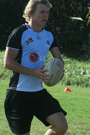 Cronulla's Harold MAtthews Cup squad going thru' their paces (photo : ourfooty media)