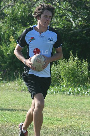 Cronulla's Harold MAtthews Cup squad going thru' their paces (photo : ourfooty media)