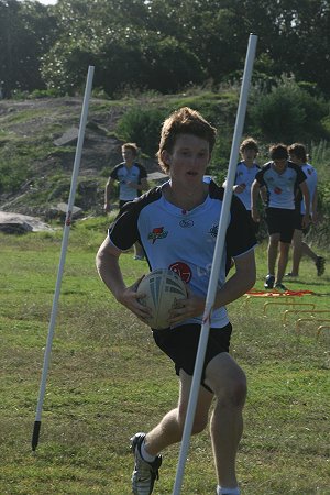 Cronulla's Harold MAtthews Cup squad going thru' their paces (photo : ourfooty media)