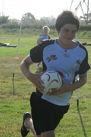 Cronulla's Harold MAtthews Cup squad going thru' their paces (photo : ourfooty media)