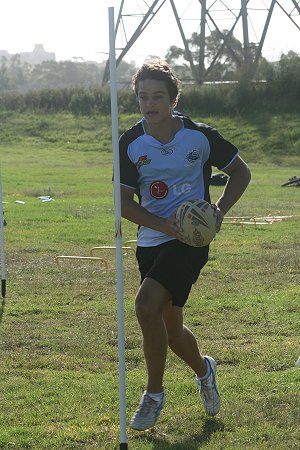 Cronulla's Harold MAtthews Cup squad going thru' their paces (photo : ourfooty media)