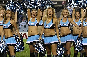 Sharks Mermaids at Shark Park 11/05/07 (Photo : ourfooty media)