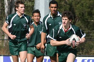 Sydney CHS Rugby League Trails - Under 18 get it on ( Photo : ourfooty media)