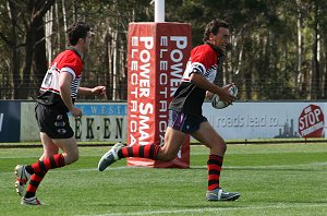 Sydney CHS Rugby League Trails - Under 18 get it on ( Photo : ourfooty media)