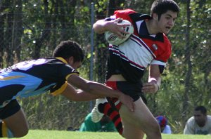 Sydney CHS Rugby League Trails - Under 18 get it on ( Photo : ourfooty media)