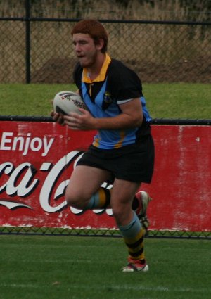 Sydney CHS Rugby League Trials - Under 18 get it on ( Photo : ourfooty media)