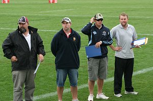 Sydney CHS Rugby League Trials - Under 18 get it on ( Photo : ourfooty media)