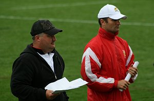 15 Red Coach Dave Howlett (ESHS) - Sydney CHS Rugby League Trials - Under 18 get it on ( Photo : ourfooty media)