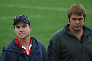 Sydney CHS Rugby League Trials - Under 18 get it on ( Photo : ourfooty media)