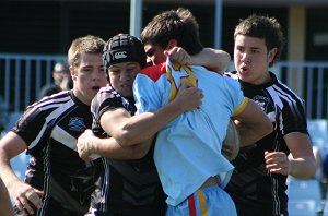 2009 U16A Grand Final Action Cronulla Caringbah v De La Salle (Photo's : ourfootymedia)