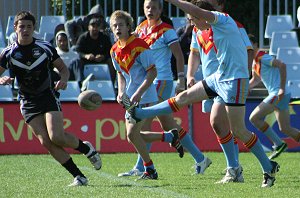 2009 U16A Grand Final Action Cronulla Caringbah v De La Salle (Photo's : ourfootymedia)