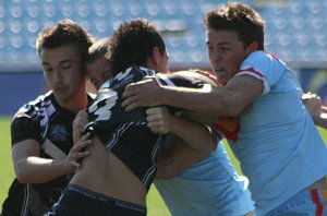 2009 U16A Grand Final Action Cronulla Caringbah v De La Salle (Photo's : ourfootymedia)