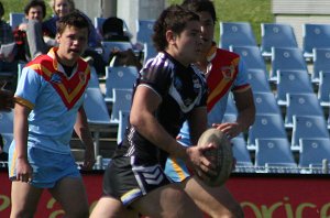 2009 U16A Grand Final Action Cronulla Caringbah v De La Salle (Photo's : ourfootymedia)