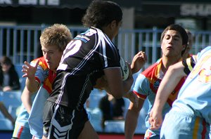 2009 U16A Grand Final Action Cronulla Caringbah v De La Salle (Photo's : ourfootymedia)