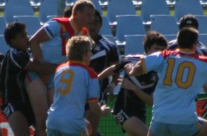 2009 U16A Grand Final Action Cronulla Caringbah v De La Salle (Photo's : ourfootymedia)