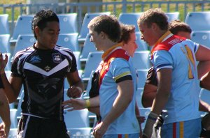 2009 U16A Grand Final Action Cronulla Caringbah v De La Salle (Photo's : ourfootymedia)