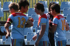 2009 U16A Grand Final Action Cronulla Caringbah v De La Salle (Photo's : ourfootymedia)