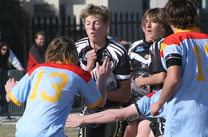 2009 U16B's Grand Final Action De La Salle v Cronulla Caringbah (Photo's : ourfootymedia)