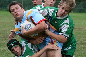 De La Salle v Gymea Gorilla's rnd 1 aCTioN (Photo's ourfooty media)