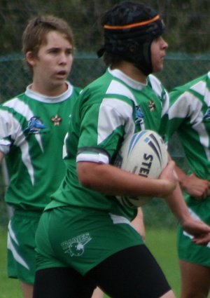 De La Salle v Gymea Gorilla's rnd 1 aCTioN (Photo's ourfooty media)