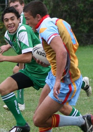 De La Salle v Gymea Gorilla's rnd 1 aCTioN (Photo's ourfooty media)
