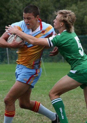 De La Salle v Gymea Gorilla's rnd 1 aCTioN (Photo's ourfooty media)