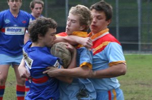 Engadine Dragons v De La Salle UNDER 16A's aCTioN (Photo : ourfooty media)