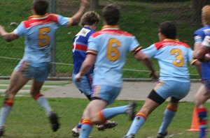 Engadine Dragons v De La Salle UNDER 16A's aCTioN (Photo : ourfooty media)