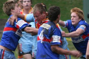 Engadine Dragons v De La Salle UNDER 16A's aCTioN (Photo : ourfooty media)