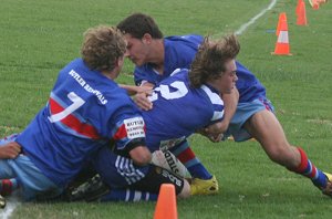St. John's Bosco v Engadine Dragons U16A's iN aCTioN  rnd 2 (Photo's : ourfooty media)