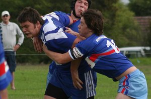 St. John's Bosco v Engadine Dragons U16A's iN aCTioN rnd 2 (Photo's : ourfooty media)