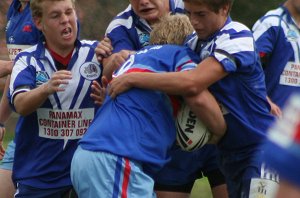 St. John's Bosco v Engadine Dragons U16A's iN aCTioN rnd 2 (Photo's : ourfooty media)