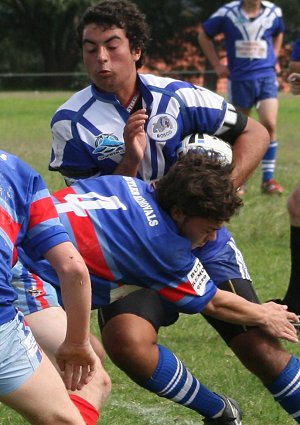 St. John's Bosco v Engadine Dragons U16A's iN aCTioN rnd 2 (Photo's : ourfooty media)