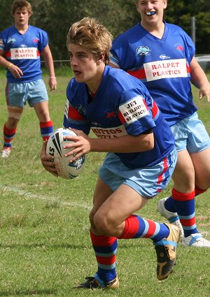 St. John's Bosco v Engadine Dragons U16A's iN aCTioN rnd 2 (Photo's : ourfooty media)